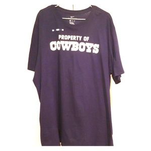 Nike Dallas Cowboys Tee Athletic Cut